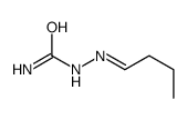 Butanal semicarbazone Structure