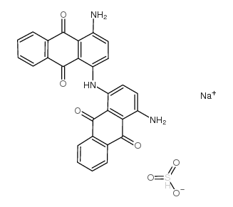 9,10-anthracenedione,1,1'-iminobis[4-amino-, sulfonated structure