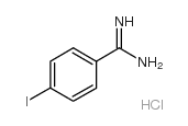 4-碘苯甲脒盐酸盐结构式