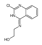 2-[(2-氯喹-4-唑啉)氨基]乙醇结构式
