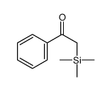 1-phenyl-2-trimethylsilylethanone结构式
