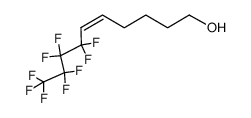 (Z)-7,7,8,8,9,9,10,10,10-nonafluoro-5-decen-1-ol Structure