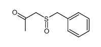 1-BENZYLSULFINYL-2-PROPANONE结构式