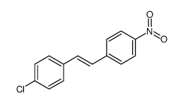1-Chloro-4-[(E)-2-(4-nitrophenyl)vinyl]benzene Structure