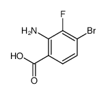 2-amino-4-bromo-3-fluorobenzoic acid picture