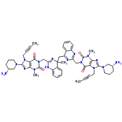 利格列汀甲基二聚体-d6结构式