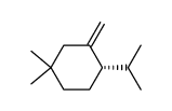 (S)-(-)-4,4-dimethyl-1-isopropyl-2-methylidenecyclohexane结构式