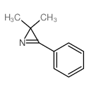 2H-Azirine,2,2-dimethyl-3-phenyl-结构式