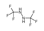 1,2-bis(trifluoromethyl)hydrazine结构式