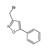 3-(Bromomethyl)-5-phenyl-isoxazole structure