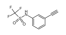 Methanesulfonamide,N-(3-ethynylphenyl)-1,1,1-trifluoro- picture