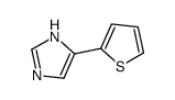 4-(2-thienyl)-1H-imidazole(SALTDATA: FREE) structure