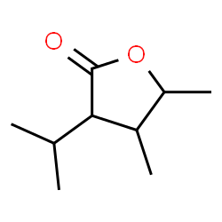 2(3H)-Furanone,dihydro-4,5-dimethyl-3-(1-methylethyl)-(9CI) Structure