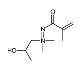 1,1-Dimethyl-1-(2-hydroxypropylamine)methacrylimide.结构式