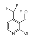 2-CHLORO-4-(TRIFLUOROMETHYL)NICOTINALDEHYDE structure