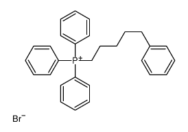 triphenyl(5-phenylpentyl)phosphanium,bromide结构式