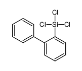 o-Trichlorosilylbiphenyl结构式