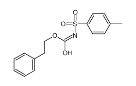 N-Tosylcarbamic acid phenethyl ester结构式