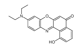 9-DIETHYLAMINO-2-HYDROXY-5H-BENZ(A)- Structure