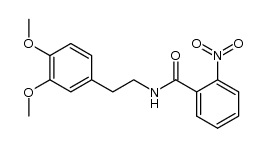 N-[(3,4-Dimethoxyphenyl)ethyl]-2-nitrobenzamide Structure