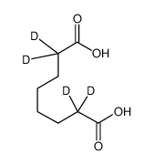 Suberic acid-d4 Structure