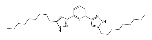 2,6-bis(5-nonyl-1H-pyrazol-3-yl)pyridine结构式