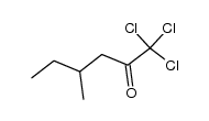 1,1,1-trichloro-4-methyl-hexan-2-one Structure