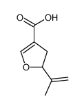 3-Furancarboxylicacid,4,5-dihydro-5-(1-methylethenyl)-(9CI) Structure