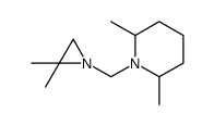 1-[(2,2-dimethylaziridin-1-yl)methyl]-2,6-dimethylpiperidine Structure