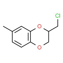 2-(CHLOROMETHYL)-7-METHYL-2,3-DIHYDROBENZO[B][1,4]DIOXINE结构式