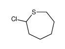 2-chlorothiepane Structure