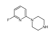 1-(6-氟吡啶-2-基)哌嗪结构式