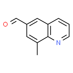 8-methylquinoline-6-carbaldehyde Structure