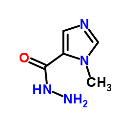 1-甲基-1H-咪唑-5-甲酰肼图片