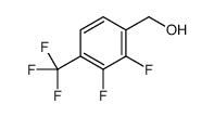 2,3-DIFLUORO-4-(TRIFLUOROMETHYL)BENZYL ALCOHO structure