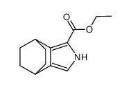 ethyl 4,5,6,7-tetrahydro-4,7-ethano-2H-isoindole-1-carboxylate结构式