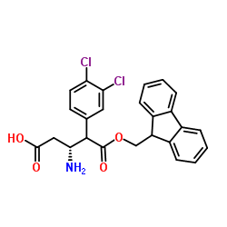 Fmoc-(R)-3-氨基-4-(3,4-二氯苯基)-丁酸图片