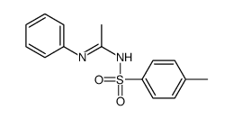 N'-(4-methylphenyl)sulfonyl-N-phenylethanimidamide Structure