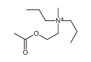 2-acetyloxyethyl-methyl-dipropylazanium结构式