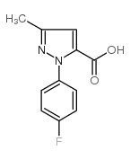 1-(4-FLUOROPHENYL)-3-METHYL-1H-PYRAZOLE-5-CARBOXYLIC ACID picture