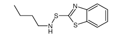 N-(1,3-benzothiazol-2-ylsulfanyl)butan-1-amine Structure