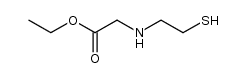 mercaptoethylglycine ethyl ester结构式