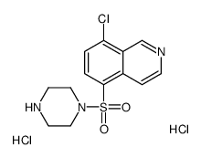 1-(8-Chloro-5-isoquinolinesulfonyl)piperazine, Dihydrochloride Structure