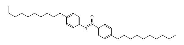 (4-decylphenyl)-(4-decylphenyl)imino-oxidoazanium Structure
