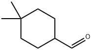 4,4-dimethylcyclohexanecarboxaldehyde Structure