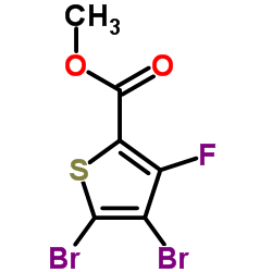 4,5-Dibromo-3-fluoro-2-thiophenecarboxylic acid methyl ester picture