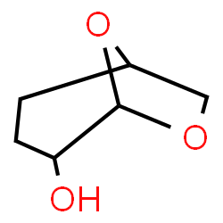 .beta.-D-threo-Hexopyranose, 1,6-anhydro-3,4-dideoxy-结构式