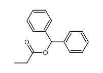 diphenylmethyl propanoate结构式