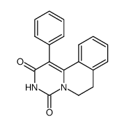 1-phenyl-6,7-dihydro-2H-pyrimido[6,1-a]isoquinoline-2,4(3H)-dione结构式