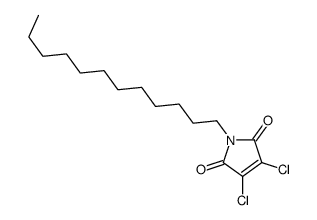 3,4-dichloro-1-dodecylpyrrole-2,5-dione结构式